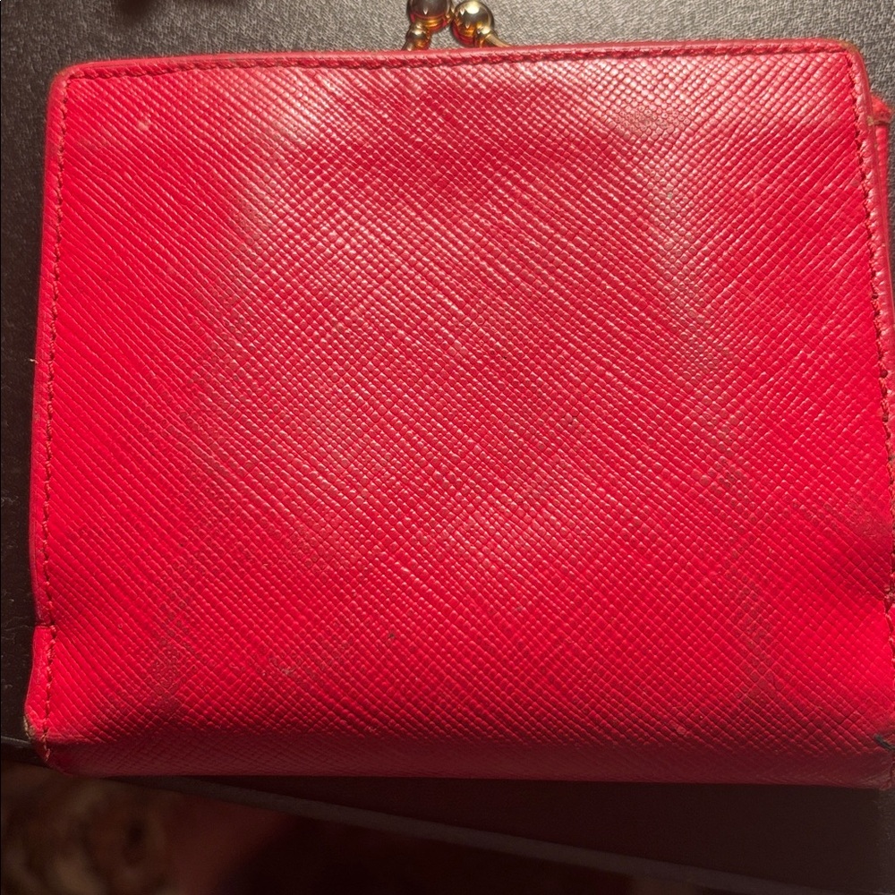 Sonia Rykiel Scarlet Card Holder used quiet luxury classic - Picture 8 of 12